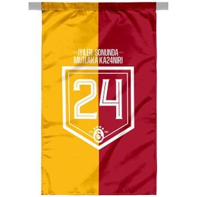 GS Store U241392 150x225 cm Galatasaray Cephe Parçalı Balkon Bayrak