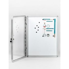 GTA KİP1001 490x970 cm Kilitli Mantar Zeminli İlan Pano