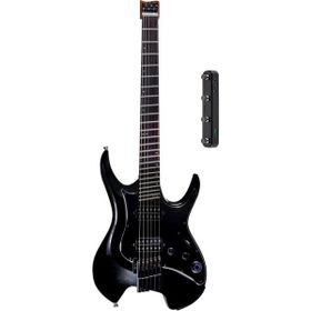 GTRS W800PBK Headless Multiscale Smart Gitar