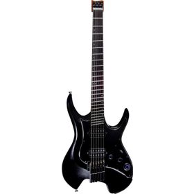 GTRS W800PBK Headless Multiscale Smart Gitar