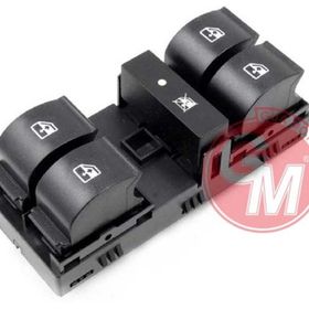 Gua 41694 Sol Fiat Linea Uyumlu Çerçevesiz Cam Anahtarı