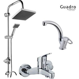 Guadro Armatür Banyo Bataryası