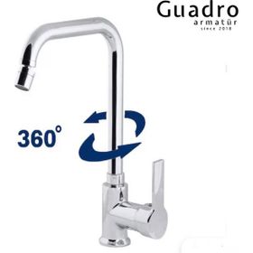 Guadro Armatür Guadro Krom Mutfak Eviye Bataryası