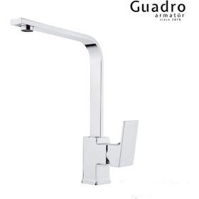 Guadro Armatür Guadro Krom Mutfak Eviye Bataryası