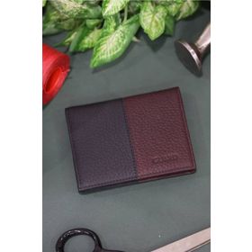 GUARD 1334.G.04/01 Mat Bordo/siyah Deri Erkek Cüzdan
