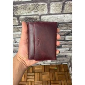 GUARD 214/C04.039 Bozuk Para Bölmeli Crazy Bordo Kadın Cüzdan