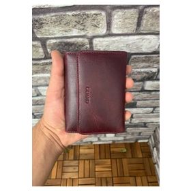 GUARD 214/C04.039 Bozuk Para Bölmeli Crazy Bordo Kadın Cüzdan