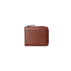 GUARD 2265/03.039 Antik Taba Fermuarlı Yatay Mini Deri Cüzdan