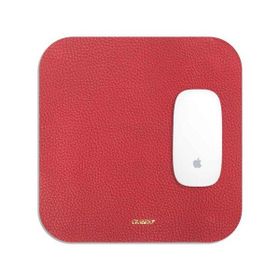 Guard 22x22 cm Kırmızı Deri Mouse Pad