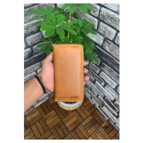GUARD 3016.G.16 Antik Sarı Fermuarlı Portföy Cüzdan