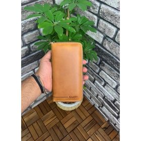GUARD 3016.G.16 Antik Sarı Fermuarlı Portföy Cüzdan