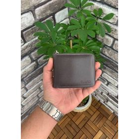 Guard Antik Gri Fermuarlı Yatay Mini Deri Cüzdan