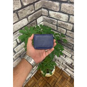 Guard Antik Lacivert Mini Unisex Bozuk Paralıklı Cüzdan