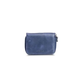 Guard Antik Lacivert Mini Unisex Bozuk Paralıklı Cüzdan