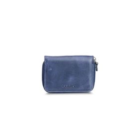 Guard Antik Lacivert Mini Unisex Bozuk Paralıklı Cüzdan