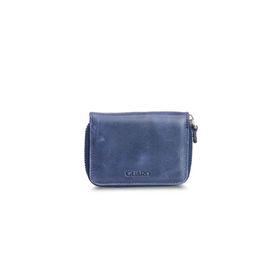 Guard Antik Lacivert Mini Unisex Bozuk Paralıklı Cüzdan