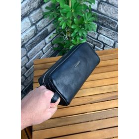 Guard Antik Siyah Unisex Deri El Çantası
