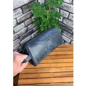 Guard Antik Siyah Unisex Deri El Çantası