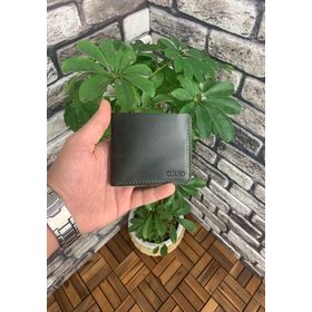 Guard Antik Yeşil El Yapımı Deri Erkek Cüzdanı
