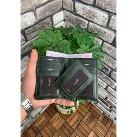 Guard Antik Yeşil Gizli Kartlıklı Deri Erkek Cüzdanı