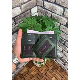 Guard Antik Yeşil Gizli Kartlıklı Deri Erkek Cüzdanı