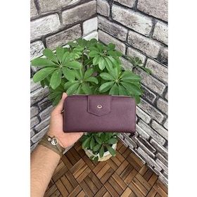 Guard Bordo Mat Fermuarlı ve Deri Patlı El Portföyü