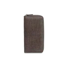 Guard GRD2403XW22162 Texas Kahverengi Baskılı Fermuarlı Portföy Cüzdan