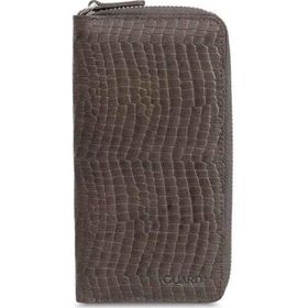 Guard GRD2403XW22162 Texas Kahverengi Baskılı Fermuarlı Portföy Cüzdan
