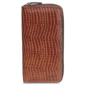 Guard GRD2403XW22163 Texas Taba Baskılı Fermuarlı Portföy Cüzdan
