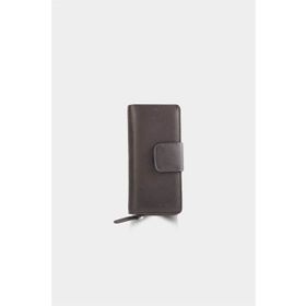 Guard GRD2403XW22275 Mat Kahverengi Fermuarlı ve Deri Patlı El Portföyü