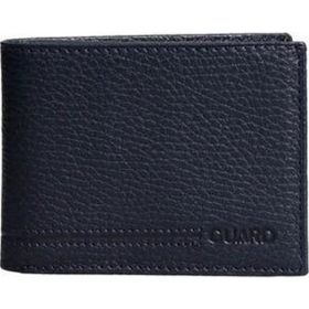 Guard GRD2403XW22562 Lacivert Hakiki Deri Yatay Erkek Cüzdanı