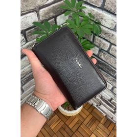 Guard Kahverengi Telefon Girişli Fermuarlı El Portföyü