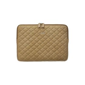 Guard Krem Capitone Clutch Çanta