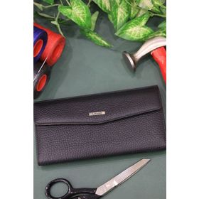 Guard Mat Siyah Deri Cüzdan
