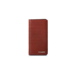 Guard P1420 Telefon Girişli Taba Lazer Baskı Hakiki Deri Unisex Cüzdan