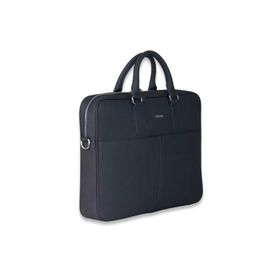 Guard P1886 Lacivert Laptop Girişli Hakiki Deri Evrak Çantası