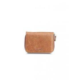 Guard P2269 Antik Taba Mini Bozuk Paralıklı Hakiki Deri Cüzdan