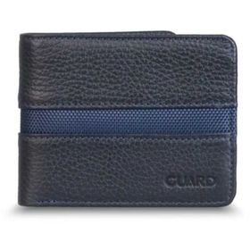 Guard P830 Lacivert Spor Şeritli Hakiki Deri Erkek Cüzdanı