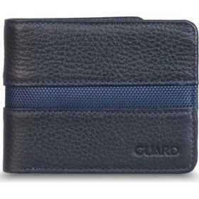 Guard P830 Lacivert Spor Şeritli Hakiki Deri Erkek Cüzdanı