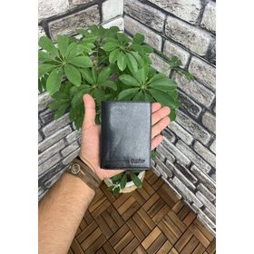 Guard Siyah Çift Pisotlu Dikey Deri Erkek Cüzdanı