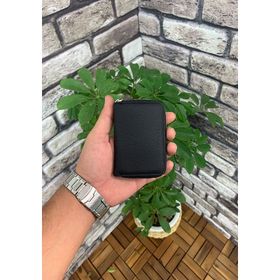 Guard Siyah Mat Mini Unisex Bozuk Paralıklı Kadın Cüzdanı