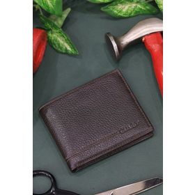 Guard T1115 Tek Pisotlu Klasik Kahverengi Erkek Cüzdan
