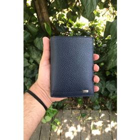 Guard T490 Çok Bölmeli Lacivert Deri Erkek Cüzdanı