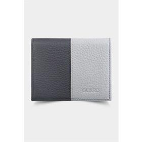 Guard T881 Mat Lacivert/Gri Deri Erkek Cüzdanı