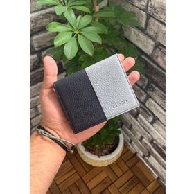Guard T881 Mat Lacivert/Gri Deri Erkek Cüzdanı