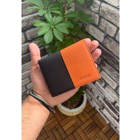 Guard T882 Mat Siyah/Turuncu Deri Erkek Cüzdanı