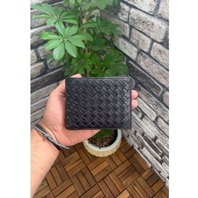 Guard T974 Örgü Desenli Siyah Deri Erkek Cüzdanı