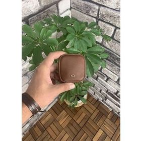 Guard Taba Fermuarlı Deri Mini Aksesuar Çantası