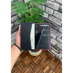 Guard Telefon Girişli Bordo Siyah Deri Portföy Cüzdan