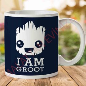 Guardians of the Galaxy Cute Anime Baby Groot Baskılı Kupa